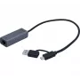 EXERTIS CONNECT USB 3.1 Gigabit Pro tinklo adapteris su Type-C konverteriu (310761)