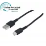 Exertis Connect USB 2.0 laidas, 60W, USB-A į USB-C, juodas, 1,0 m (532555)