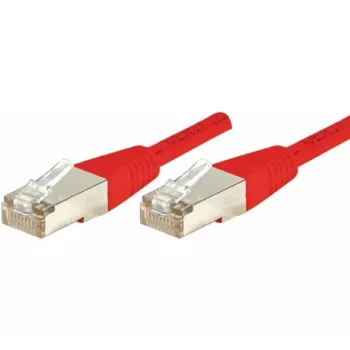 EXERTIS CONNECT Cat.6 F/UTP komutacinis kabelis, raudonas, 10 m 243560
