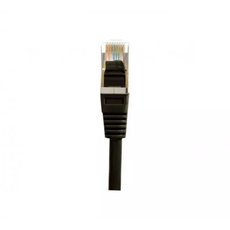 EXERTIS CONNECT Cat.5e F/UTP komutacinis kabelis, RJ45, 3m, juodas 847036