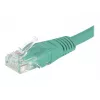 EXERTIS CONNECT Cat6 U/UTP komutacinis kabelis, 5 m, žalias, RJ45, su fiksatoriaus apsauga 244750