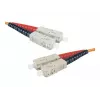 EXERTIS CONNECT LWL komutacinis kabelis Eco, 50/125 µm, OM2 daugiamodis, SC Duplex jungtis/jungtis, oranžinis, 10,0 m UPC Polish 392696