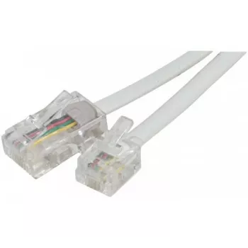 EXERTIS CONNECT telefono kabelis, baltas, 3,0 m (911743)