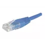 EXERTIS CONNECT Cat.6 U/UTP komutacinis kabelis, RJ45, mėlynas, 3 m, su apsauga nuo užkabinimo 246730
