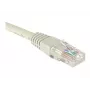 EXERTIS CONNECT Cat6 U/UTP komutacinis kabelis, 0,5 m, pilkas, RJ45, Snagless EXC848050