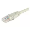 EXERTIS CONNECT Cat6 U/UTP komutacinis kabelis, 0,5 m, pilkas, RJ45, Snagless EXC848050