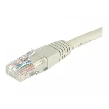 EXERTIS CONNECT Cat6 U/UTP komutacinis kabelis, 0,5 m, pilkas, RJ45, Snagless EXC848050