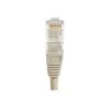 EXERTIS CONNECT Cat6 U/UTP komutacinis kabelis, 0,5 m, pilkas, RJ45, Snagless EXC848050