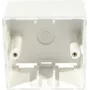 EXERTIS CONNECT paviršinio montavimo dėžutė RJ45 Keystone moduliams, 2 prievadų, grynai balta (272020)