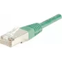 EXERTIS CONNECT Cat.6 F/UTP komutacinis kabelis, žalias, 1,0 m, plonas Snagless 842102