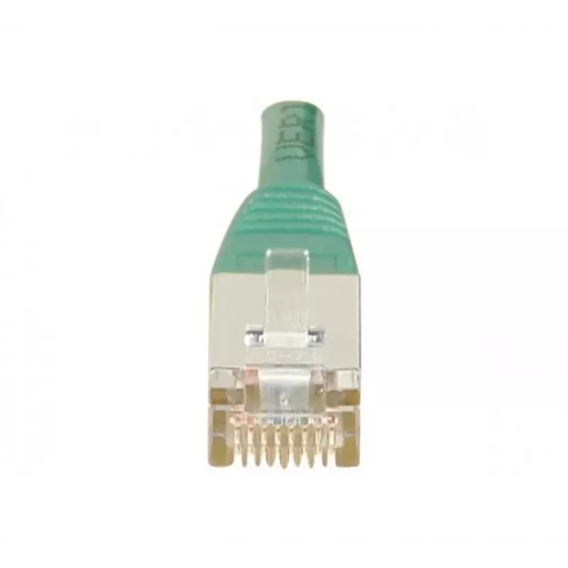 EXERTIS CONNECT Cat.6 F/UTP komutacinis kabelis, žalias, 3,0 m, Slimline Snagless, RJ45 842302