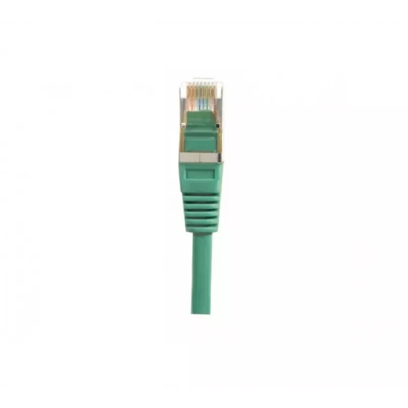 EXERTIS CONNECT Cat.6 F/UTP komutacinis kabelis, žalias, 3,0 m, Slimline Snagless, RJ45 842302