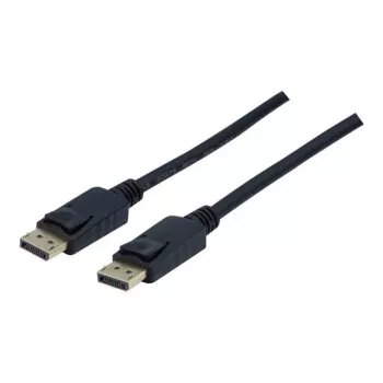 exertis Connect DisplayPort kabelis 1m juodas DP 1.1 Male to Male 127000