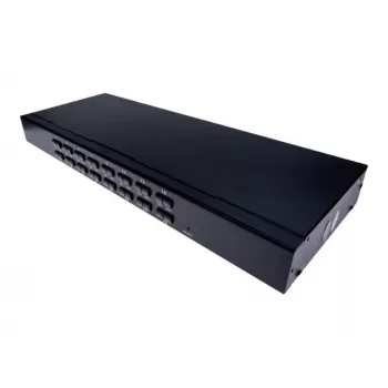 EXERTIS CONNECT 16 prievadų USB/PS/2 KVM perjungiklis su OSD ir IP nuotoline prieiga 66310