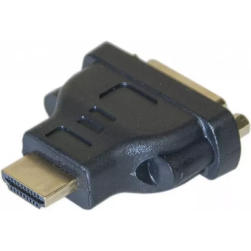 EXERTIS CONNECT HDMI į DVI-I adapteris, HDMI male į DVI-I 24+5 female, juodas 127951