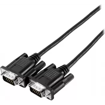 EXERTIS CONNECT SVGA monitoriaus kabelis Eco, 15-pin HD D-Sub vyriškas-vyriškas, 10,0 m, juodas 117740