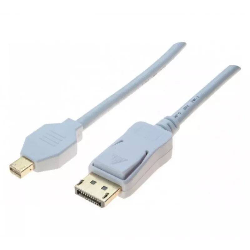 EXERTIS CONNECT DisplayPort į Mini-DisplayPort adapterio kabelis, 2,0 m, 128002