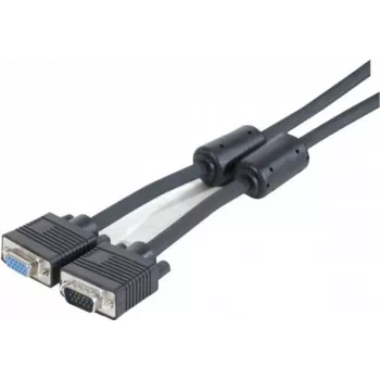 EXERTIS CONNECT SVGA monitoriaus laidas, 15-pin HD D-Sub vyriškas/moteriškas, 10,0 m, juodas 119840