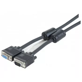 EXERTIS CONNECT SVGA monitoriaus laidas, 15-pin HD D-Sub vyriškas/moteriškas, 10,0 m, juodas 119840