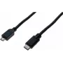 Exertis Connect USB-C į Micro-USB Type B laidas, USB 2.0, 1 m, juodas 532481
