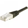 Exertis Connect 234230 Cat6 F/UTP tinklo komutacinis kabelis, 1 m, juodas