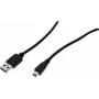 Exertis Connect USB 2.0 laidas, USB-A (vyriškas) į Mini-USB Type B (vyriškas), 5,0 m, juodas 532418