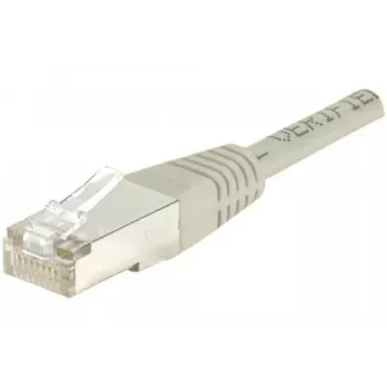 EXERTIS CONNECT Cat.6 F/UTP komutacinis kabelis, pilkas, 7,0 m, plonas snagless apsauginis gaubtas, LSZH 240070