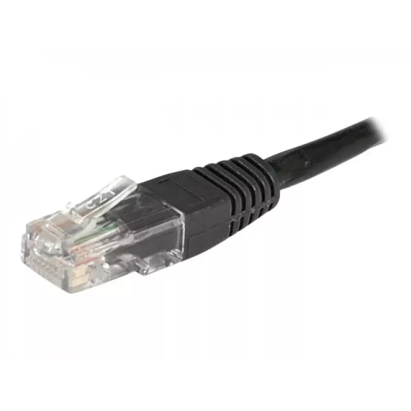 Dexlan RJ45 U/UTP CAT6 5m juodas tinklo kabelis (246776)