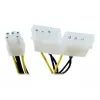 EXERTIS CONNECT Molex į PCI-E maitinimo adapterio kabelis, 25 cm 146691