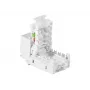 TECLINE RJ45 Keystone Jack, Cat.6 UTP, be įrankių, baltas 272883