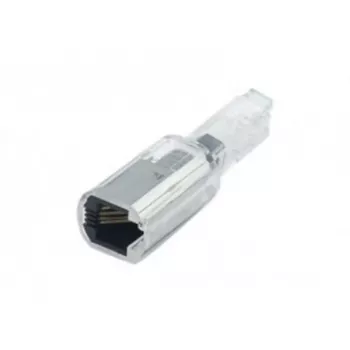 EXERTIS CONNECT telefono ragelio laido suktukas - apsaugo nuo susisukimo, 360° pasukamas, RJ9/RJ10/RJ22, juodas (280101)