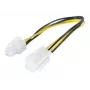 EXERTIS CONNECT P4 maitinimo prailginimo kabelis 30cm juodas 4-Pin ATX12V EXC147562