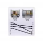 EXERTIS CONNECT telefono kabelis, juodas, 1,0 m (EXC284998)