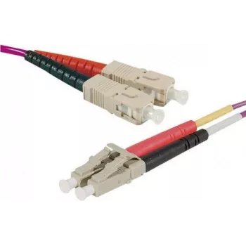 Exertis Connect OM4 šviesolaidinis komutacinis kabelis HD, LC Duplex į LC Duplex, UPC, 15 m 392787