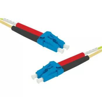 EXERTIS CONNECT OS2 LC Duplex į LC Duplex UPC šviesolaidinis komutacinis kabelis, 9/125 µm, geltonas, 15 m 392847