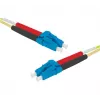 EXERTIS CONNECT OS2 LC Duplex į LC Duplex UPC šviesolaidinis komutacinis kabelis, 9/125 µm, geltonas, 15 m 392847