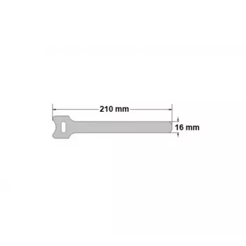Exertis Connect kibiosios juostos kabelių rišimo rinkinys, 210 mm x 16 mm, 15 vnt., 5 spalvos (juoda, mėlyna, žalia, geltona, raudona)