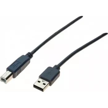 Exertis Connect USB 2.0 kabelis USB-A male į USB-B male 1,0 m pilkas 532407