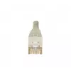 EXERTIS CONNECT CAT.5e F/UTP komutacinis kabelis, pilkas, 0,5 m, plonas snagless