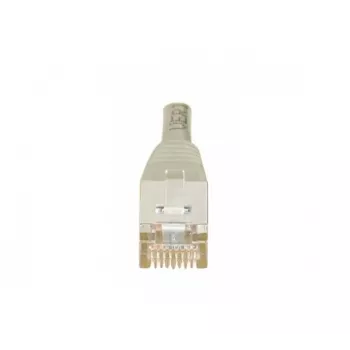 EXERTIS CONNECT CAT.5e F/UTP komutacinis kabelis, pilkas, 0,5 m, plonas snagless
