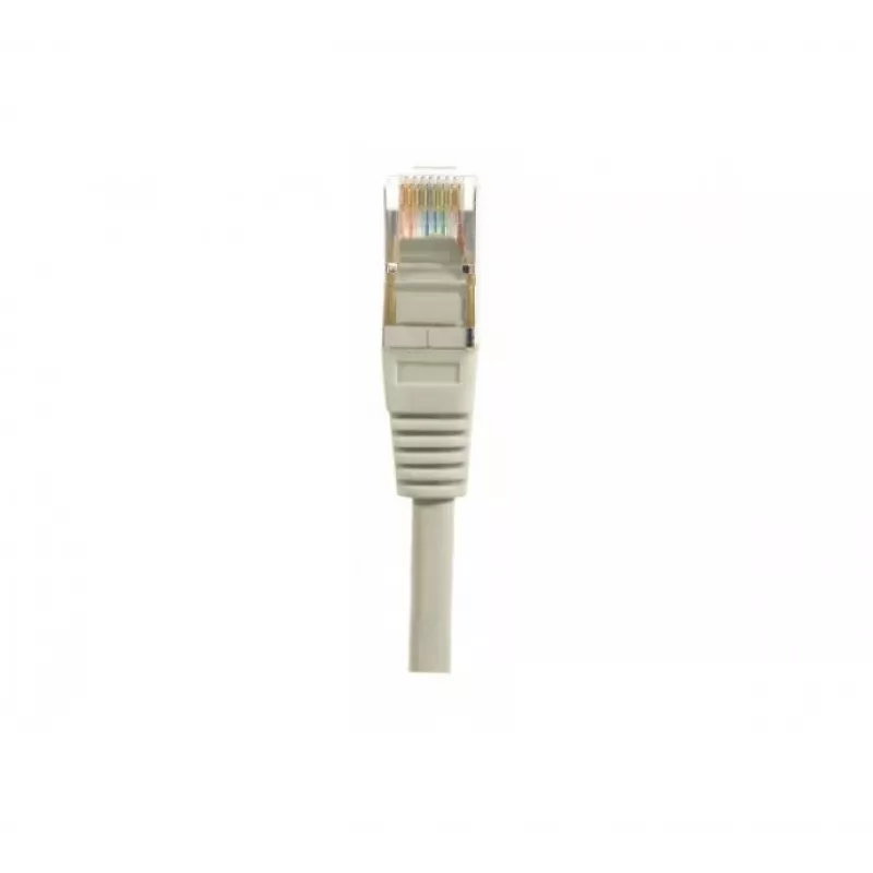 EXERTIS CONNECT CAT.5e F/UTP komutacinis kabelis, pilkas, 0,5 m, plonas snagless
