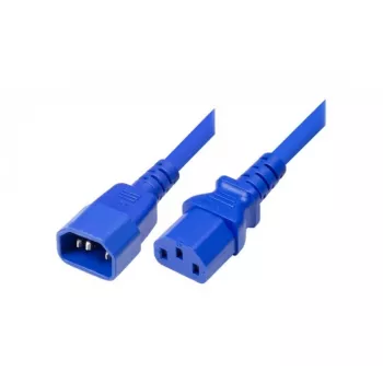 Exertis Connect IEC maitinimo laidas C14 į C13, mėlynas, 5,0 m 808047