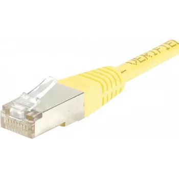 EXERTIS CONNECT CAT.5e F/UTP ekranuotas komutacinis kabelis, geltonas, 3,0 m 854106