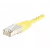 EXERTIS CONNECT CAT.5e F/UTP ekranuotas komutacinis kabelis, geltonas, 3,0 m 854106