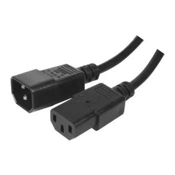 Exertis Connect IEC maitinimo laidas C14 į C13, be halogenų, juodas, 3,0 m 807953