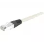 Exertis Connect CAT 6 S/FTP komutacinis kabelis, RJ-45 male to RJ-45 male, 3,0 m, be halogenų, pilkas 851316