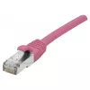 EXERTIS CONNECT Cat 6A S/FTP komutacinis kabelis, rausvas, 10m 854382