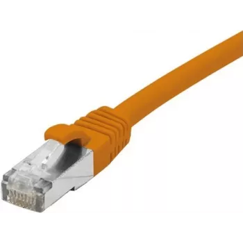 EXERTIS CONNECT Cat6 F/UTP komutacinis kabelis, PoE, LSZH, oranžinis, 1m 854422