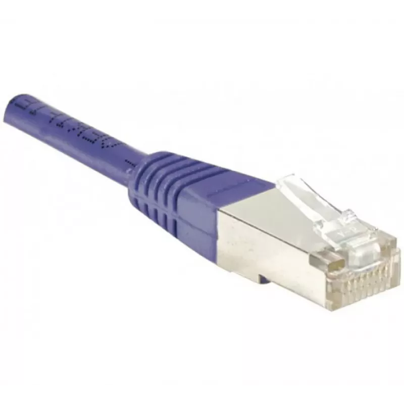 EXERTIS CONNECT Cat.6 F/UTP komutacinis kabelis, RJ45, violetinės spalvos, 25 m 853342