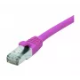 EXERTIS CONNECT Cat 6 F/UTP komutacinis kabelis, PoE, LSZH, rožinis, 5 m, RJ45, Snagless 854436